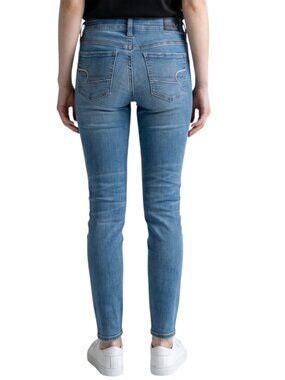 American Eagle Skinny Jeans Women's Size 2 Super Stretch Jegging Light Wash